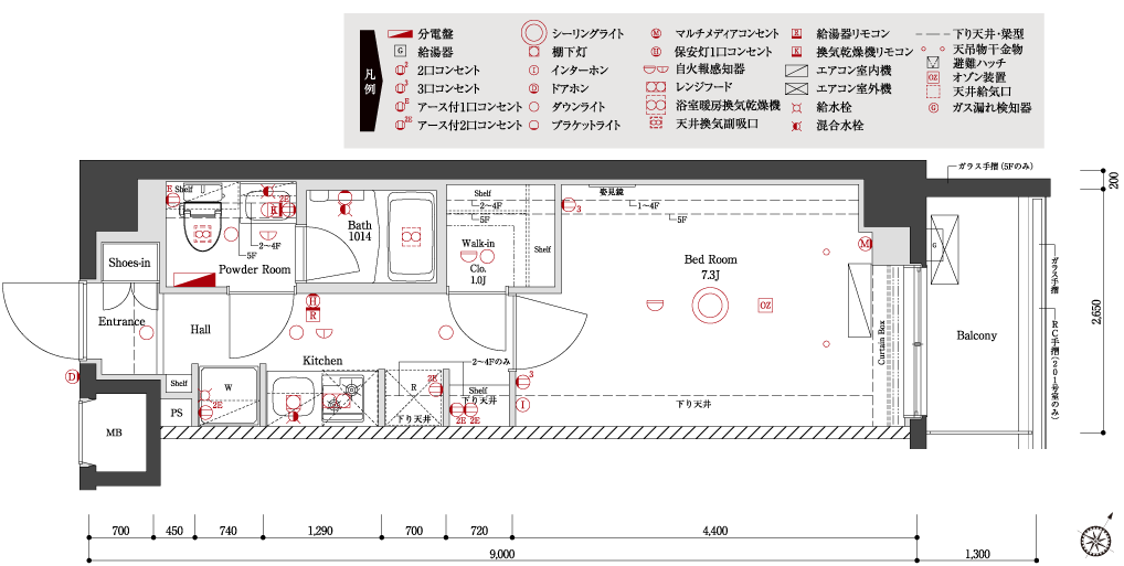 A・A'type間取り