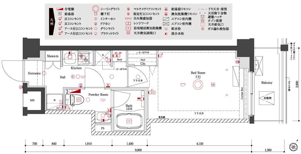 Ctype間取り