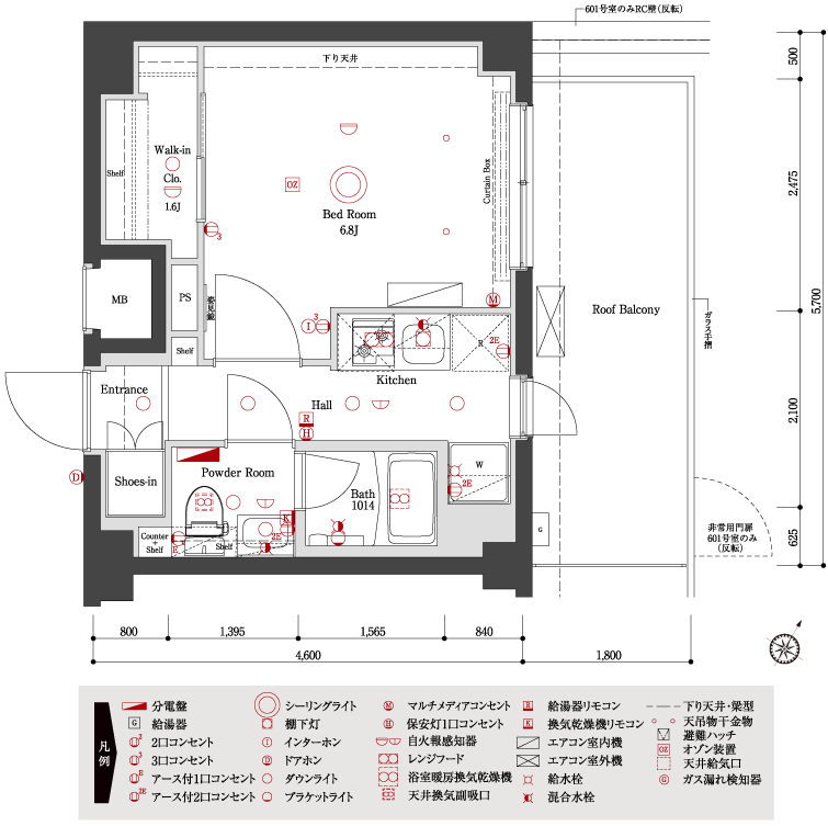 E・E'type間取り