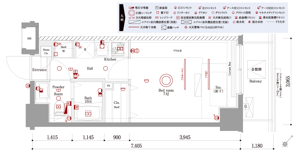 Btype間取り