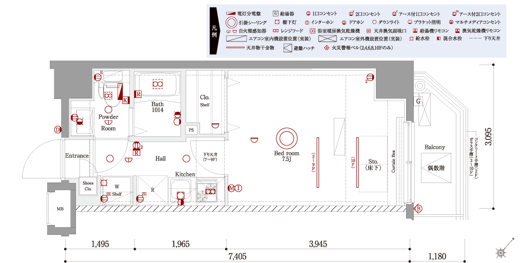 Ctype間取り