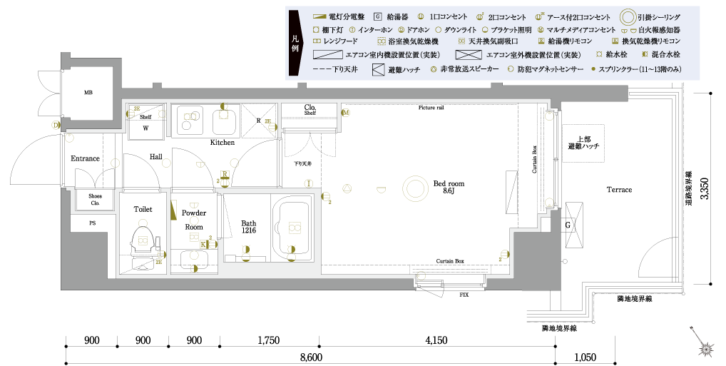 Atype間取り