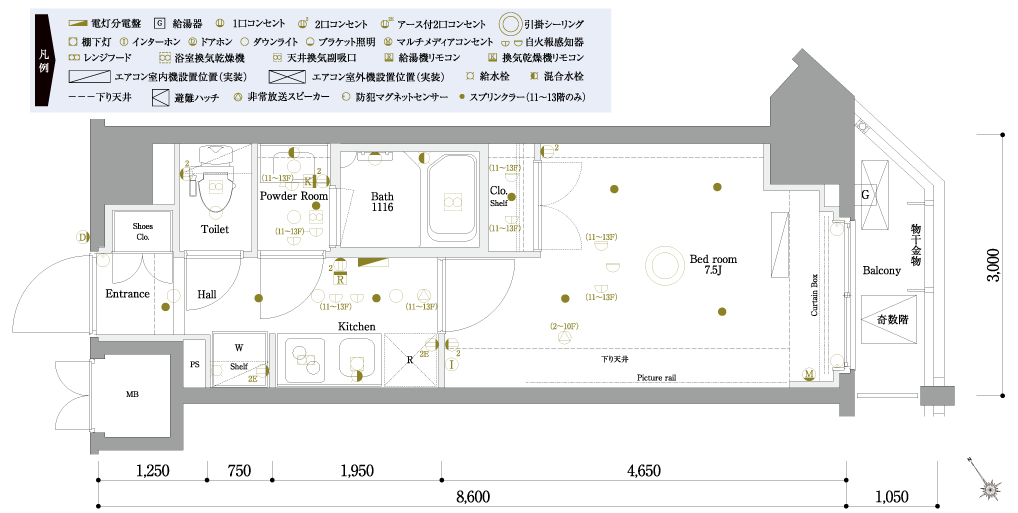 Ctype間取り