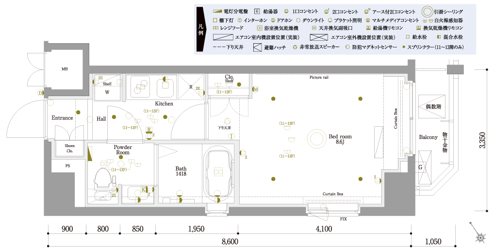 Dtype間取り