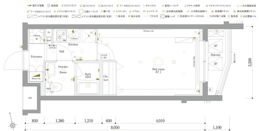 Etype間取り