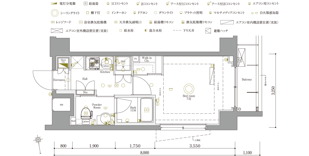 Ctype間取り