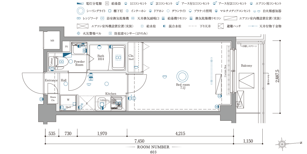 B4type間取り