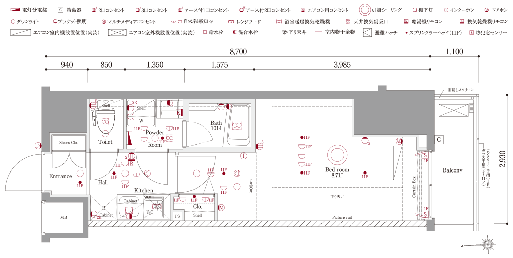 Ctype間取り