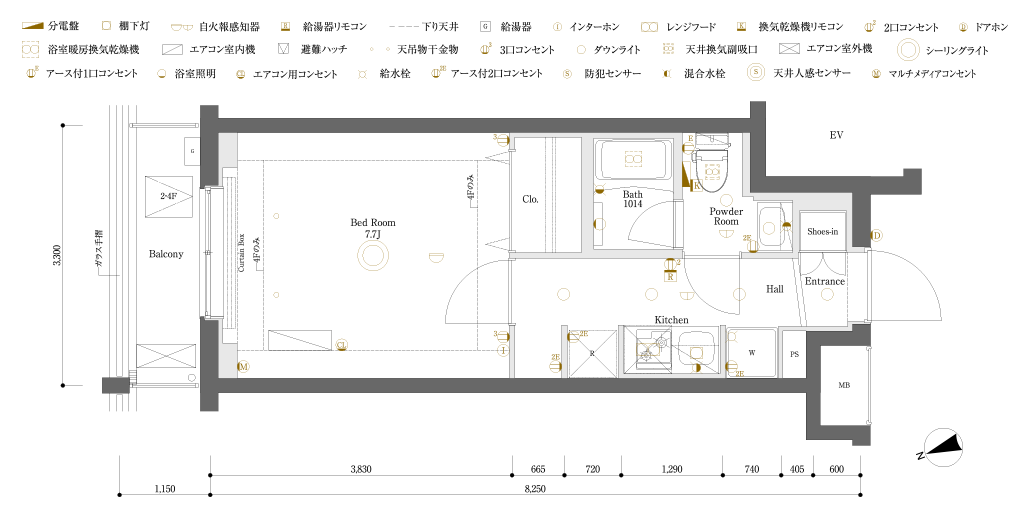 Ctype間取り