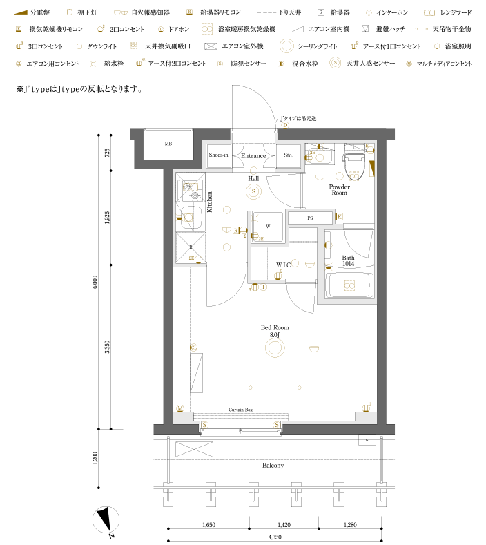 J・J'間取り