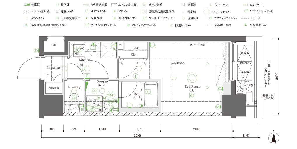 Btype間取り