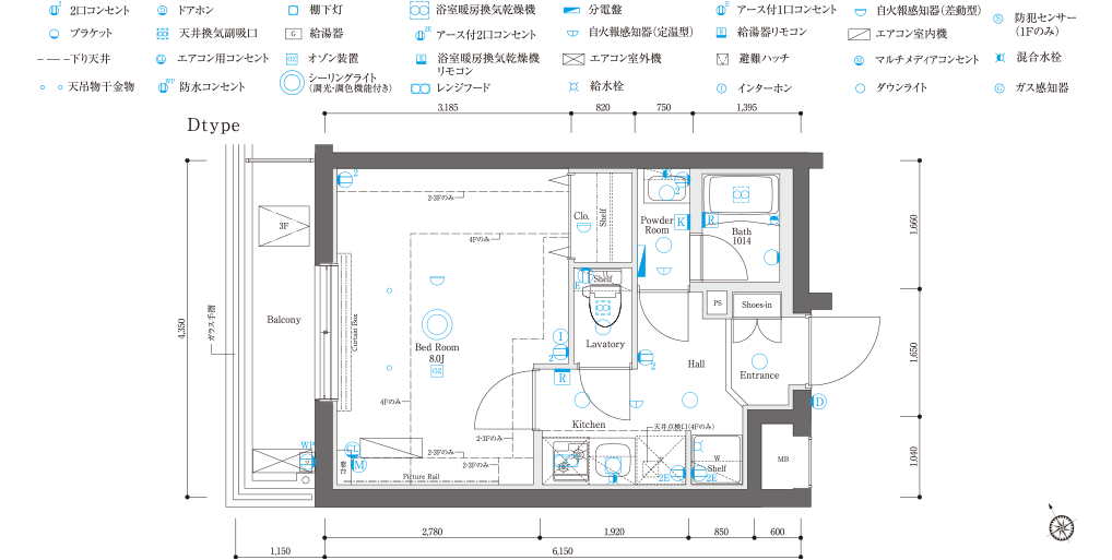 Dtype間取り