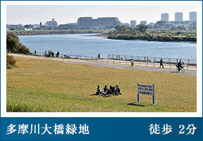 多摩川大橋緑地