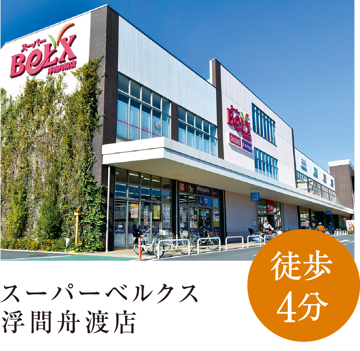 スーパーベルクス浮間舟渡店