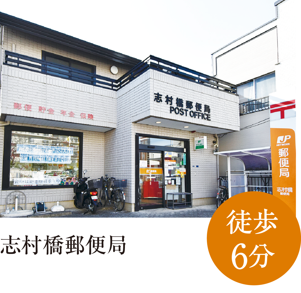 志村橋郵便局