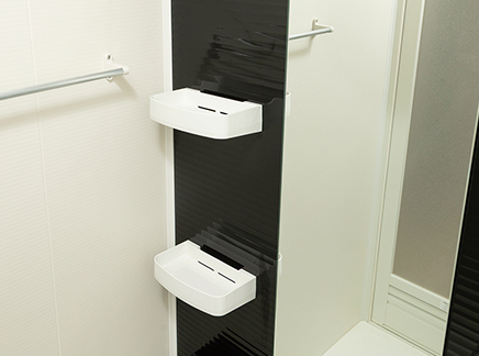 2連カウンター棚